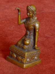 Nang Quak – bronzen Thaise geluksbeeldje