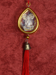 Thaise auto amulet hanger met Boeddha Phra Ngern
