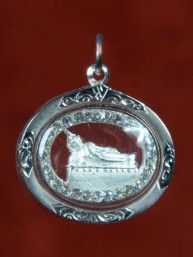 Dinsdag Boeddha amulet zilver