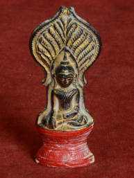 Brons Boeddha onder Bodhiboom