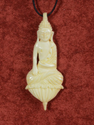 Boeddha hanger van been uit Indonesië