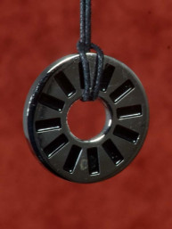 Zonnehanger van edelstaal met koord