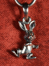 Zilveren hanger konijn 925