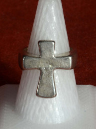 Biker Ring met Crucifix