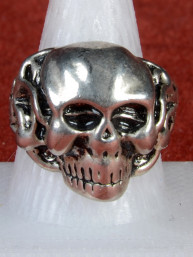 Biker Skull Ring Pirate style