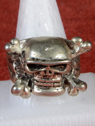 Biker  Pirate Skull Ring
