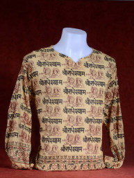 Alternatieve Hindoe blouse met Krishna en Yashoda