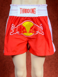 Muay Thai training short Red Bull rood