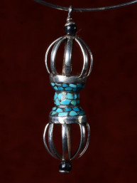 Decoratieve hanger Vajra , Dorje of Donderstok