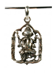 Hanger zilver Ganesha