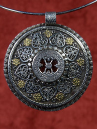 Rijkelijk bewerkte hanger uit Afghanistan