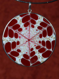 Handgemaakt sieraad van schelp