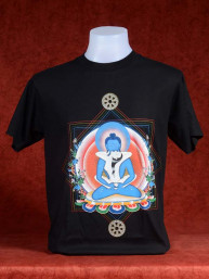T-Shirt met afbeelding van de Boeddha in Samantabhadra