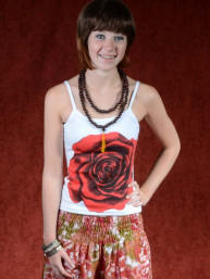 Tank top Red Rose