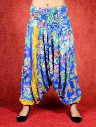 Harem broek Bagdad model Sinbad donker blauw
