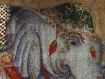 Schilderij in olieverf en bladgoud "Thaise olifant"