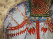 Schilderij in olieverf en bladgoud "Thaise olifant"