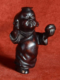 Baby Geluksboeddha "de snoeper"