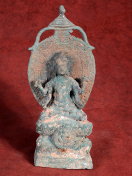 Khmer Konings-Boeddha brons