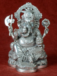 Ganesha brons vernikkeld Thailand