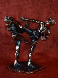 Muay Thai boksers in Jarakei Fardhang