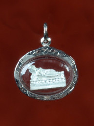 Dinsdag Boeddha amulet zilver