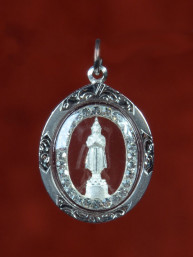 Vrijdag Boeddha amulet zilver