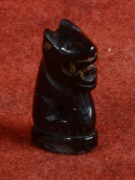 Authentieke Thaise Tijgertand Amulet zwart