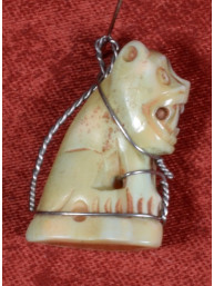 Authentieke Thaise Tijgertand Amulet hanger