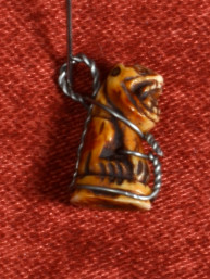 Authentieke Thaise Tijgertand Amulet hanger