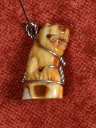 Authentieke Thaise Tijgertand Amulet hanger