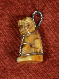 Authentieke Thaise Tijgertand Amulet hanger