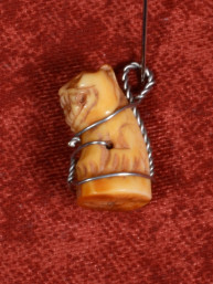 Authentieke Thaise Tijgertand Amulet hanger