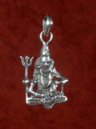 Gedetaileerde hanger van de Hindoe god Shiva