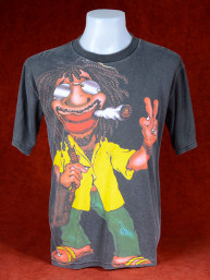 T-Shirt Bobby Marley grijs