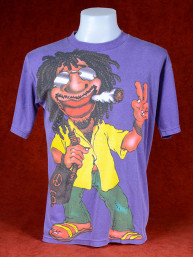 T-Shirt Bobby Marley paars