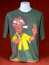T-Shirt Bobby Marley legergroen
