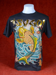 T-Shirt Sugoi met afbeelding van Koikarper