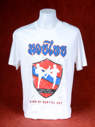T-Shirt Born the be Muay Thai - King of Martial Art wit