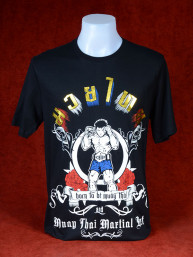 T-Shirt Born the be Muay Thai - Thai Boxer