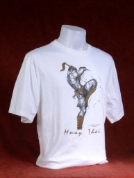 Muay Thai T-Shirt "Sila Kratob" wit