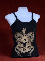 Tanktop met dubbele draak