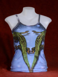 Tanktop met offsetprint van Gekko