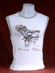 Tanktop Muay Thai Pra Ram Yeap Longkar wit