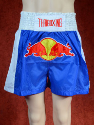 Muay Thai training short Red Bull donkerblauw