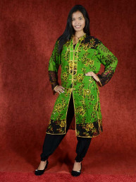 Salwar kameez, Indiase jurk of Punjabi dress groen