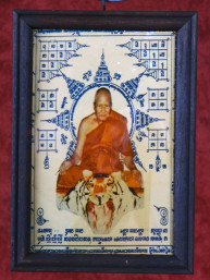 Schilderijtje van Phra Luang Phor Pern