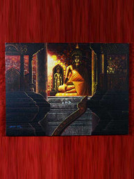 Schilderij op canvas Boeddha in Lanna tempel
