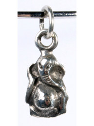 Hanger zilver Ganesha