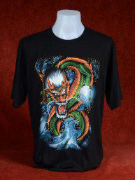 Bijzonder T-Shirt met Chinese Draak